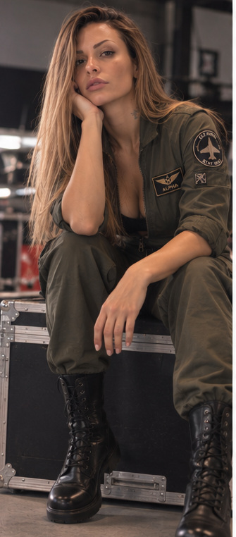 Aviation Flight Suit — Miss M